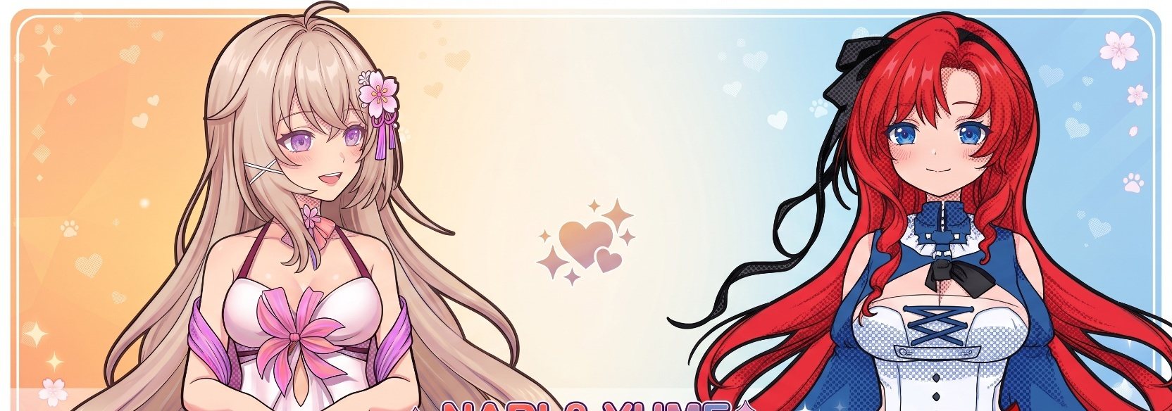 Nari and Yume side by side